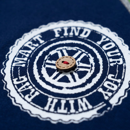 クルマワッペンTシャツ　NAVY