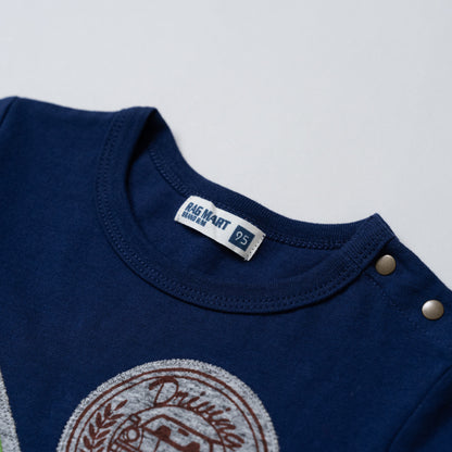 クルマワッペンTシャツ　NAVY