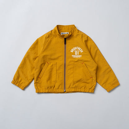ナイロンウインドブレーカー　YELLOW