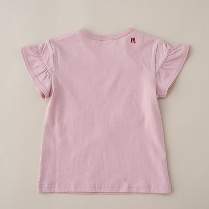 プリントTシャツ【花畑すずらん】　PINK