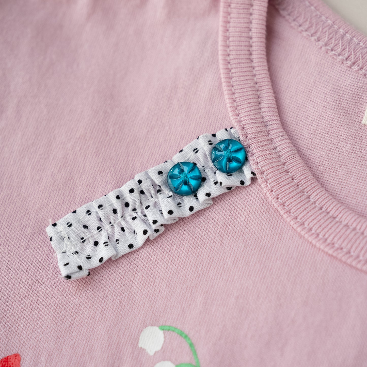 プリントTシャツ【花畑すずらん】　PINK