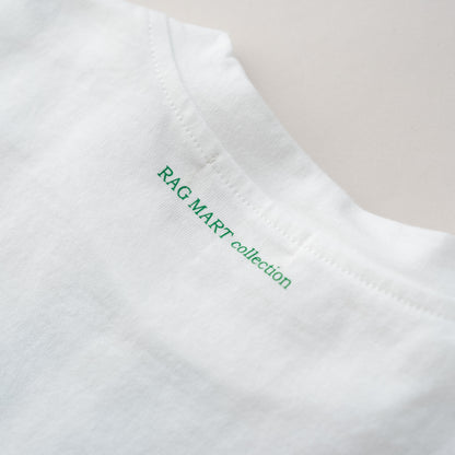袖フリルボックスTシャツ　OFF-WHITE