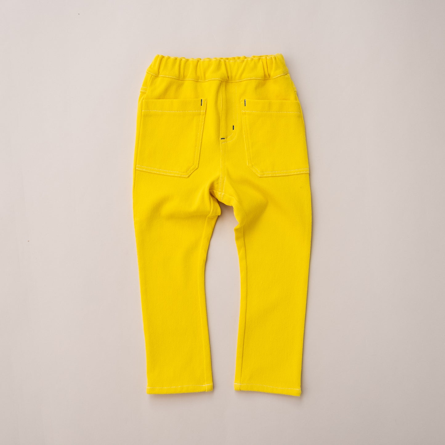 カラーニットデニムパンツ　YELLOW