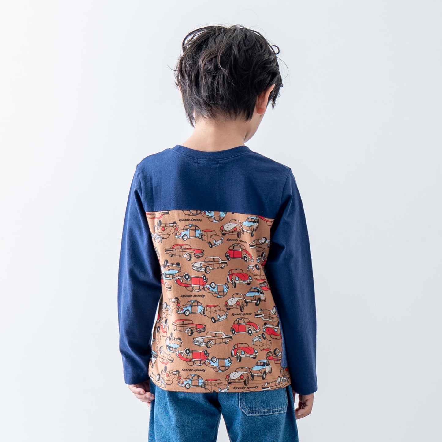 レトロカープリントTシャツ　CAMEL