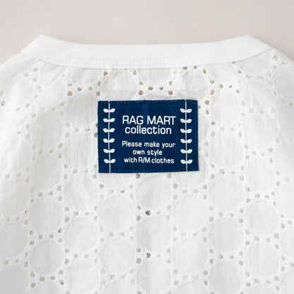 レースサマーカーディガン　OFF-WHITE