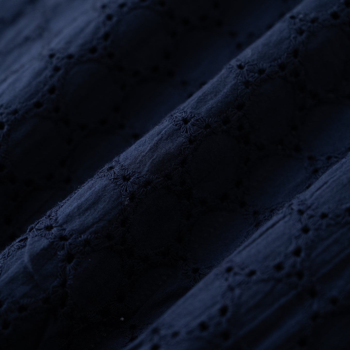 レースサマーカーディガン　NAVY