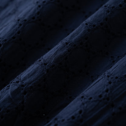 レースサマーカーディガン　NAVY