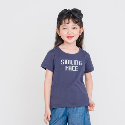 Tシャツ＆チュールキャミセット　BLUE