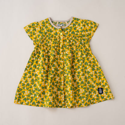 ブラウスワンピース　PRINT