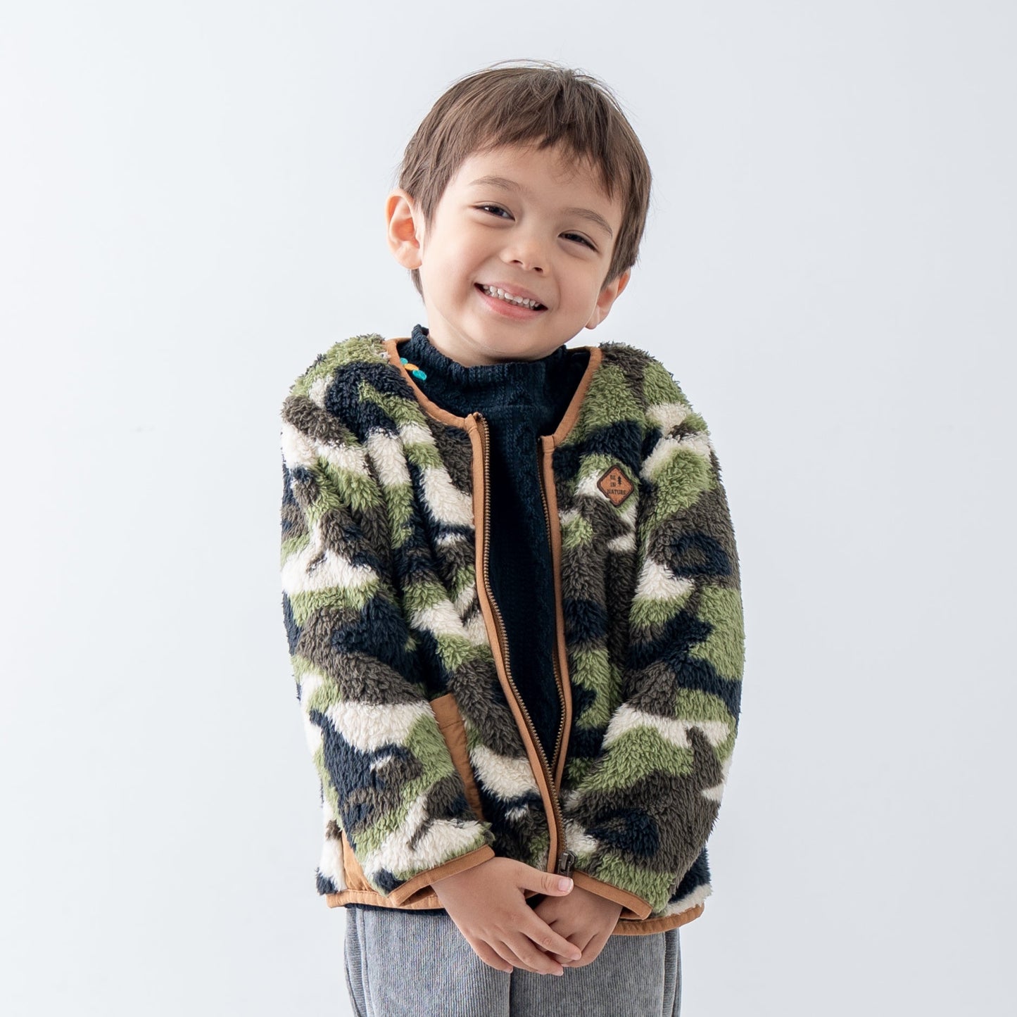 3WAYジャケット【BOYS】　CAMEL
