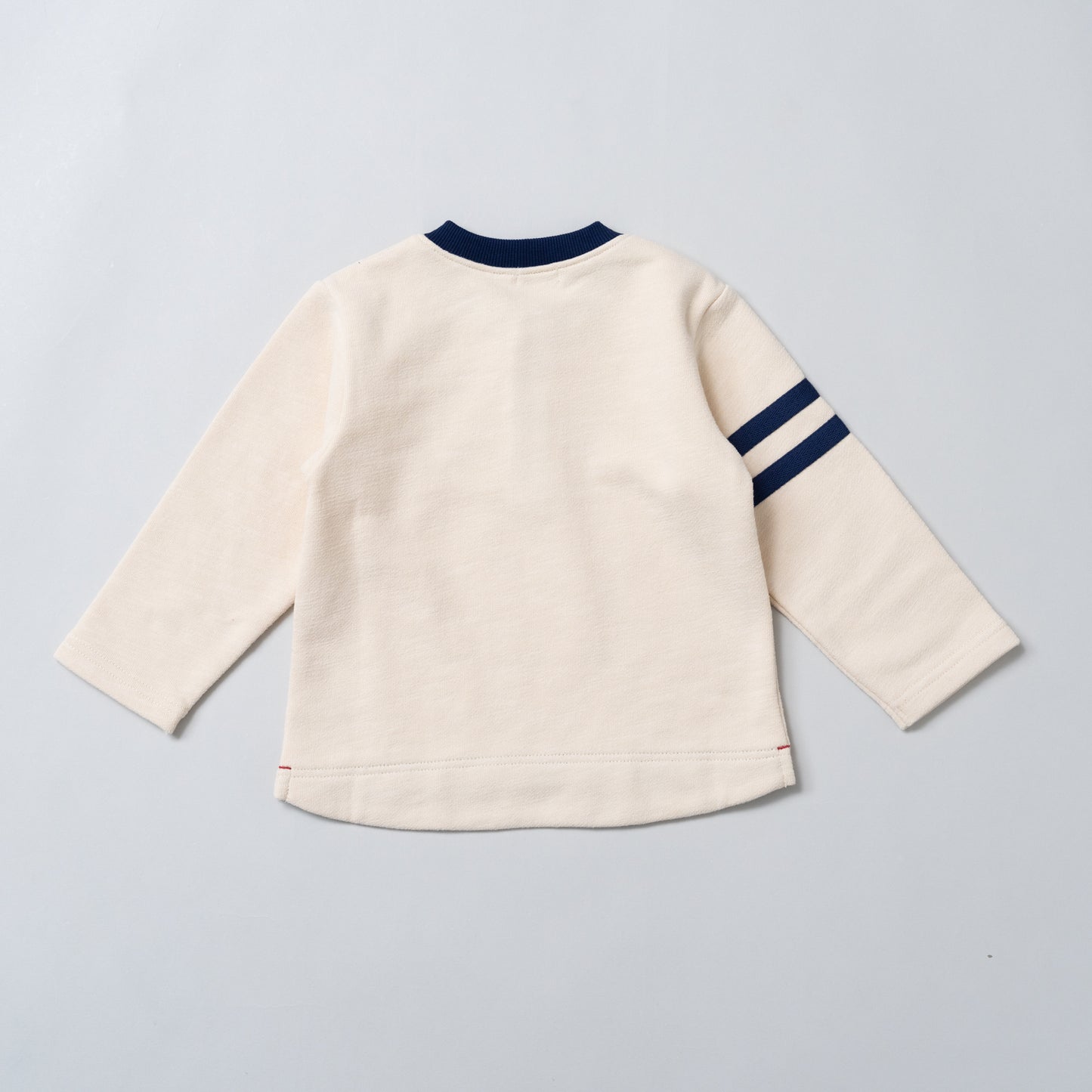 ヘンリーネックトレーナー　IVORY