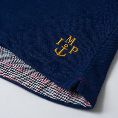 ヘンリーネックトレーナー　NAVY