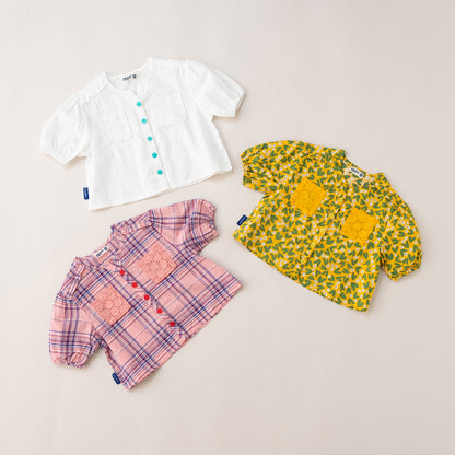 サマーブラウス　CHECK