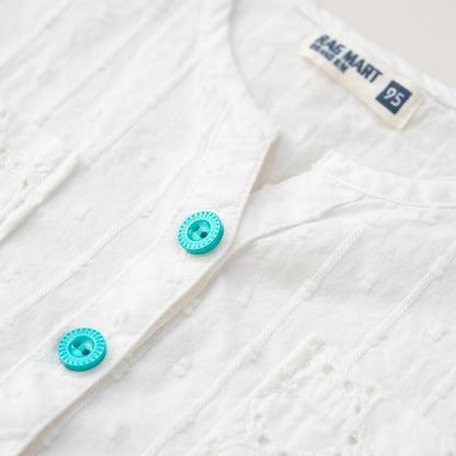 サマーブラウス　OFF-WHITE