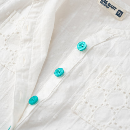 サマーブラウス　OFF-WHITE