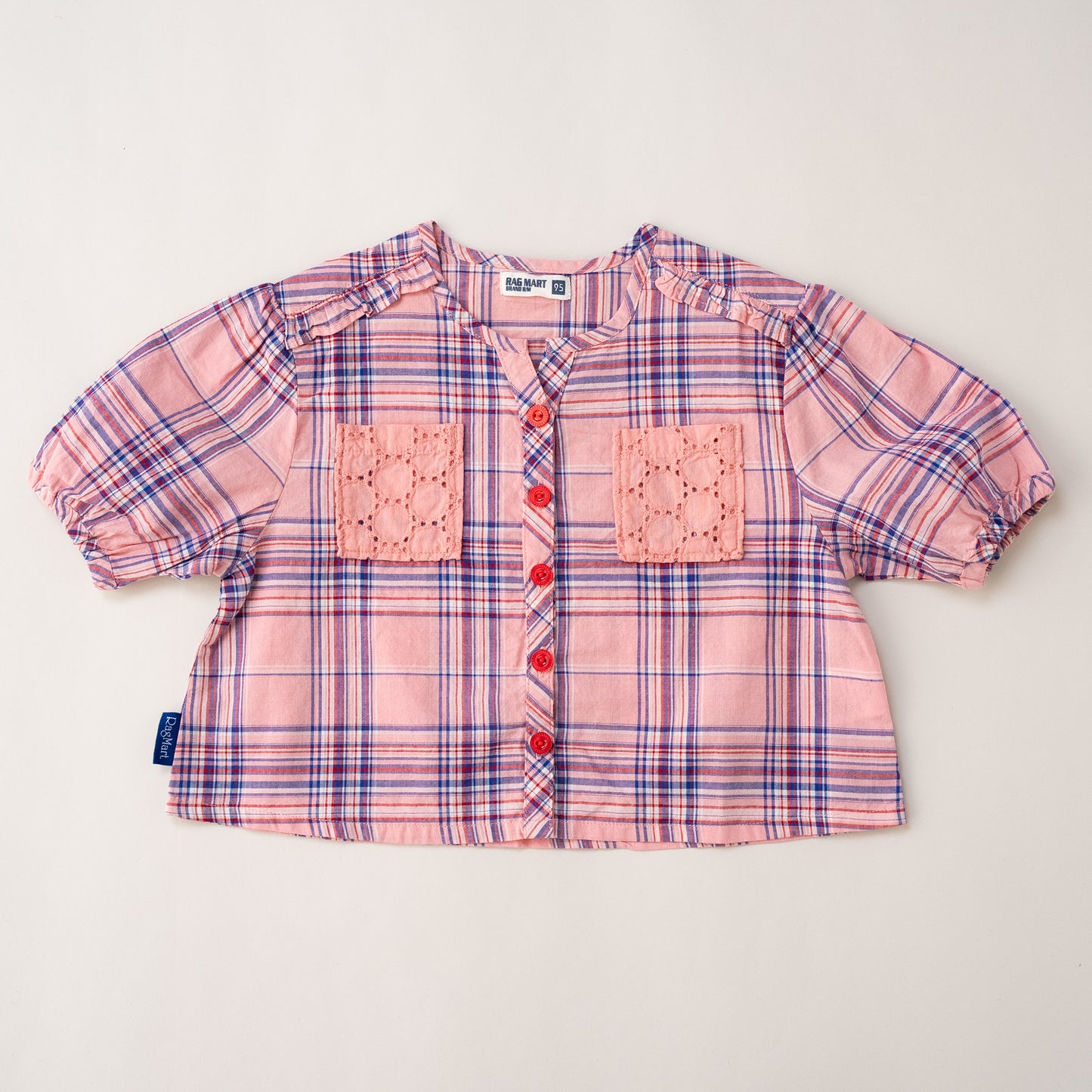 サマーブラウス　CHECK