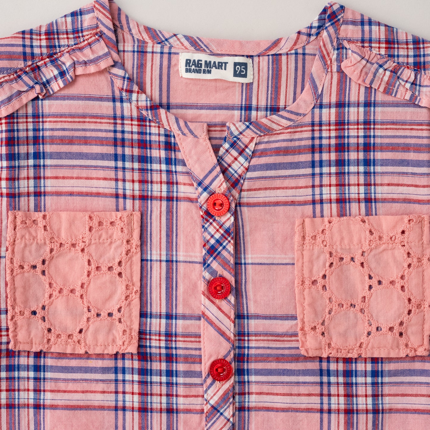 サマーブラウス　CHECK