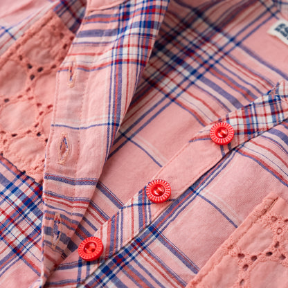 サマーブラウス　CHECK