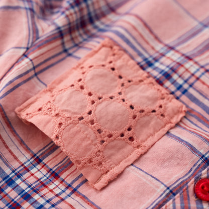 サマーブラウス　CHECK