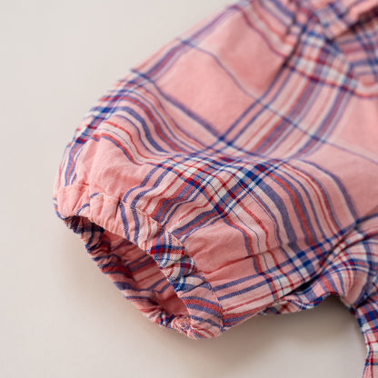 サマーブラウス　CHECK