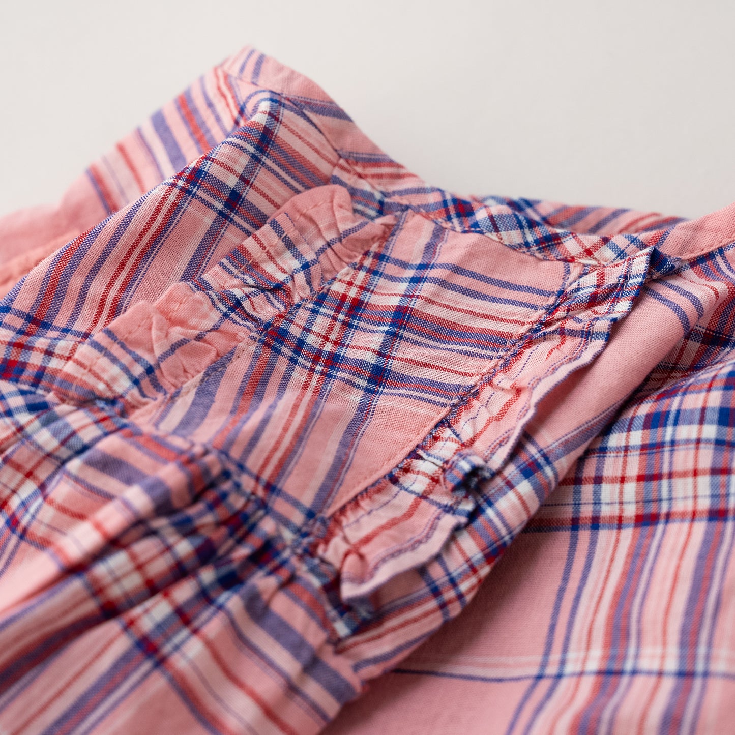 サマーブラウス　CHECK