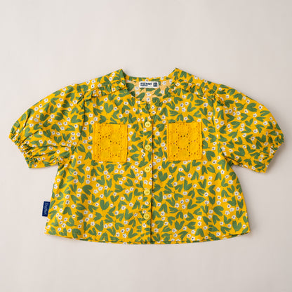 サマーブラウス　PRINT