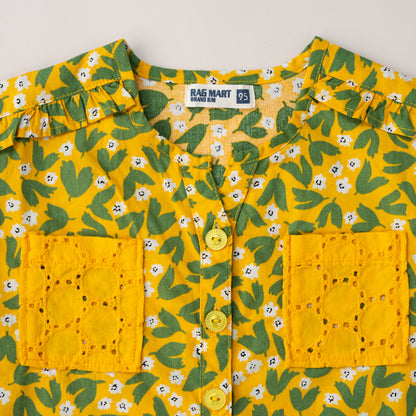 サマーブラウス　PRINT