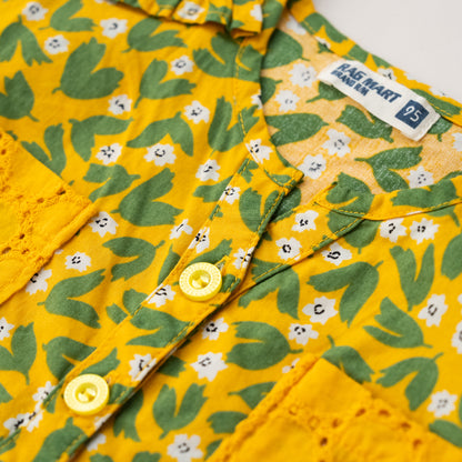 サマーブラウス　PRINT