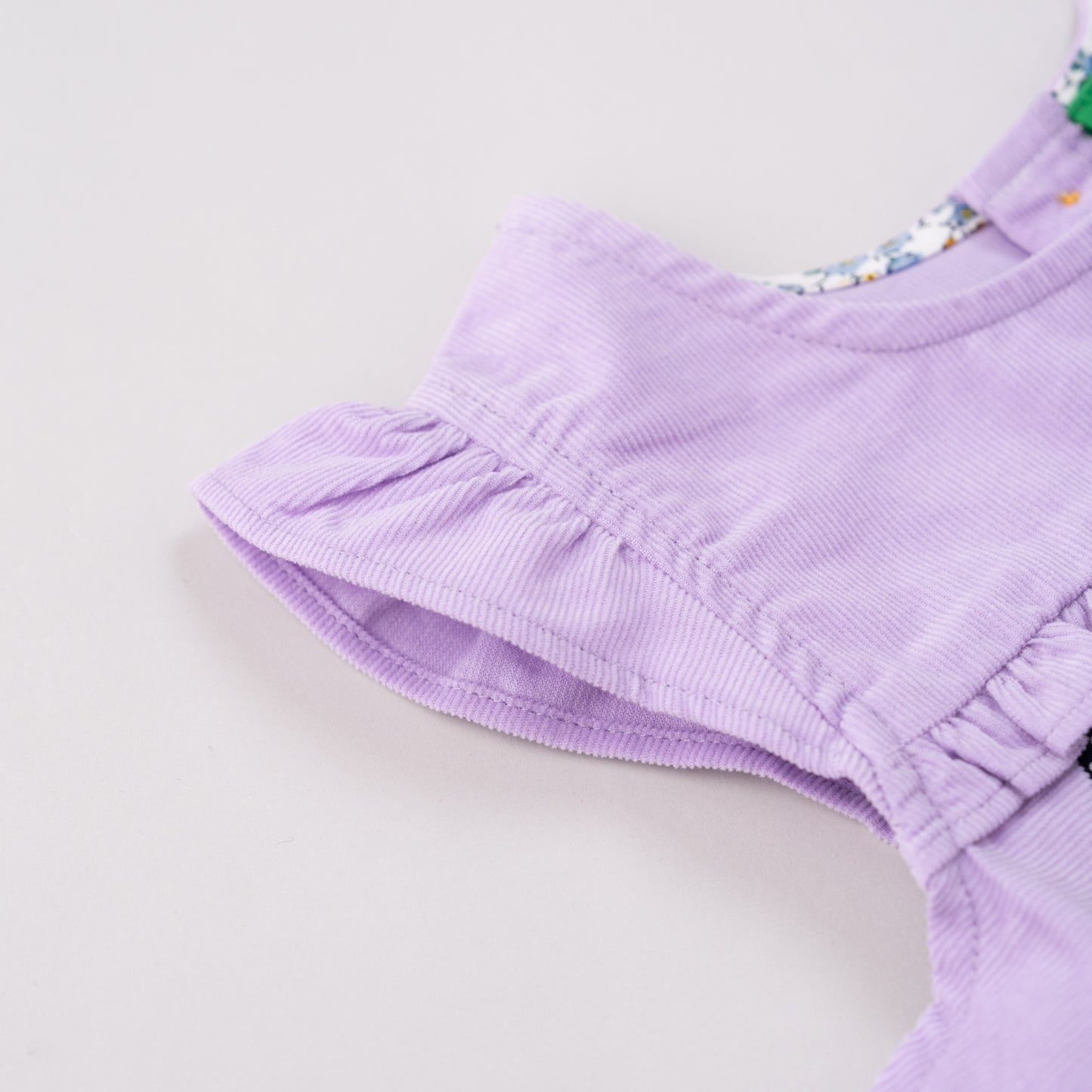 パッチワークチュニック＆パンツセット　PURPLE