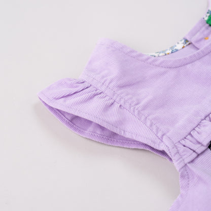 パッチワークチュニック＆パンツセット　PURPLE