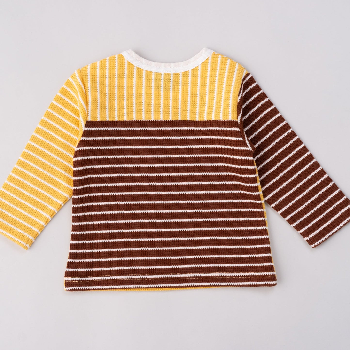 ボーダーTシャツ＆パンツセット　YELLOW