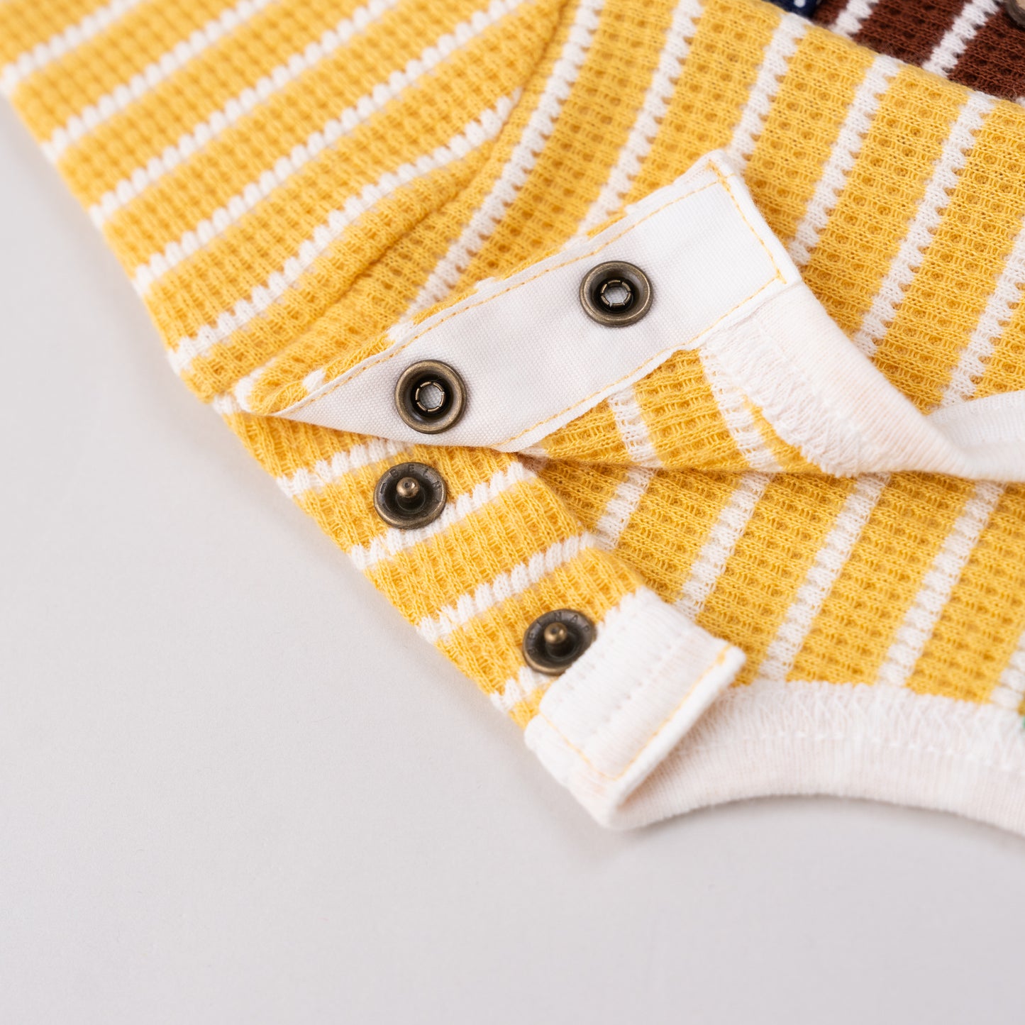 ボーダーTシャツ＆パンツセット　YELLOW