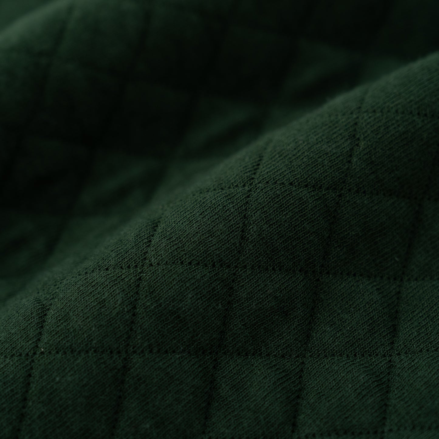 ニットキルトカーディガン　GREEN