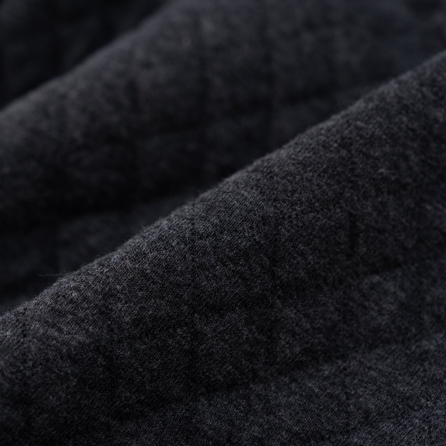 ニットキルトカーディガン　GRAY