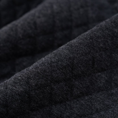 ニットキルトカーディガン　GRAY
