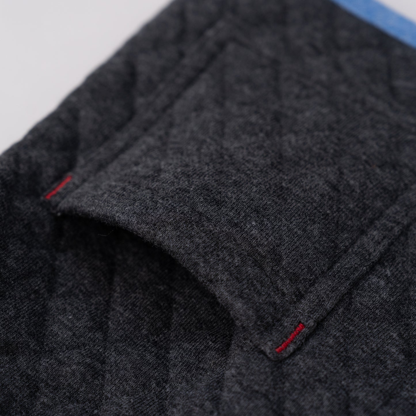 ニットキルトカーディガン　GRAY
