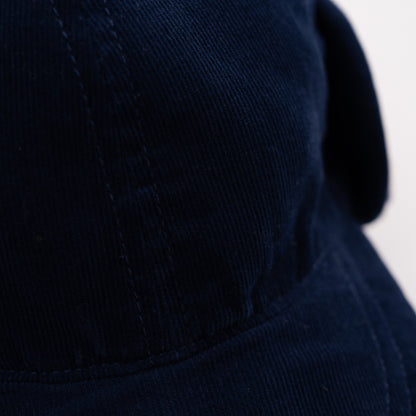 ボア耳フライトキャップ　NAVY