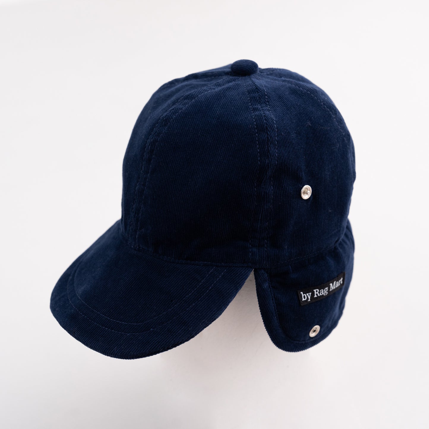 ボア耳フライトキャップ　NAVY