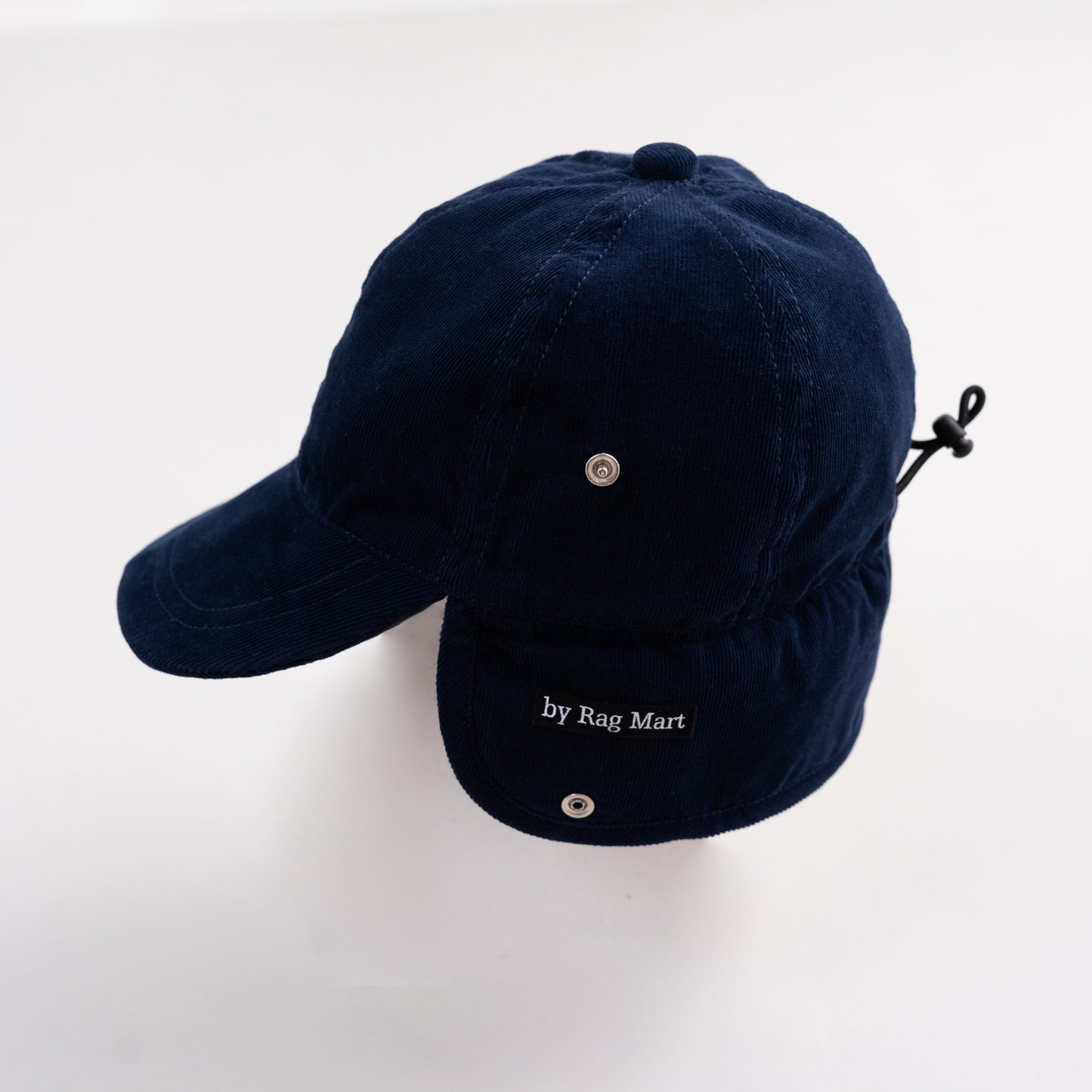 ボア耳フライトキャップ　NAVY