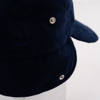ボア耳フライトキャップ　NAVY