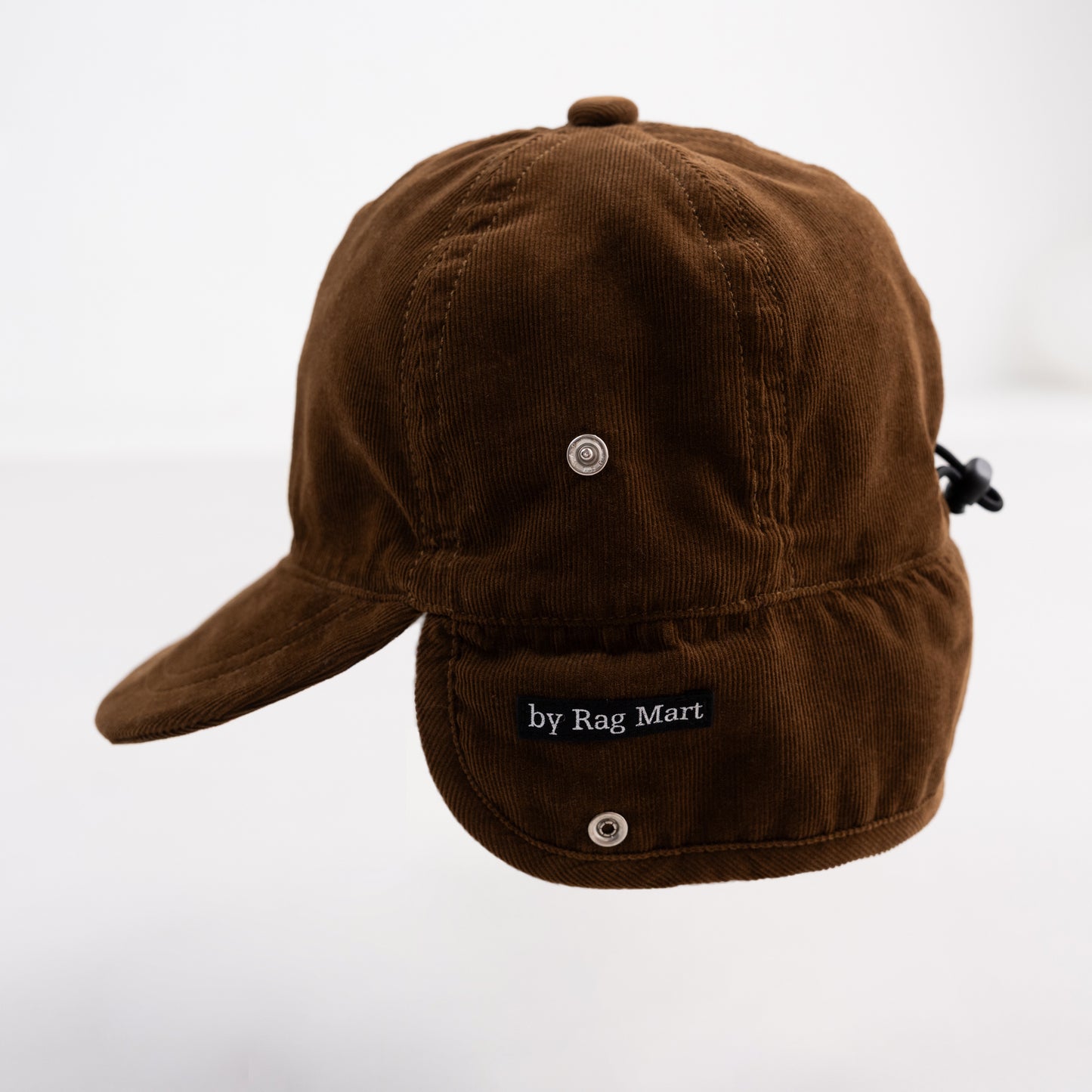 ボア耳フライトキャップ　BROWN