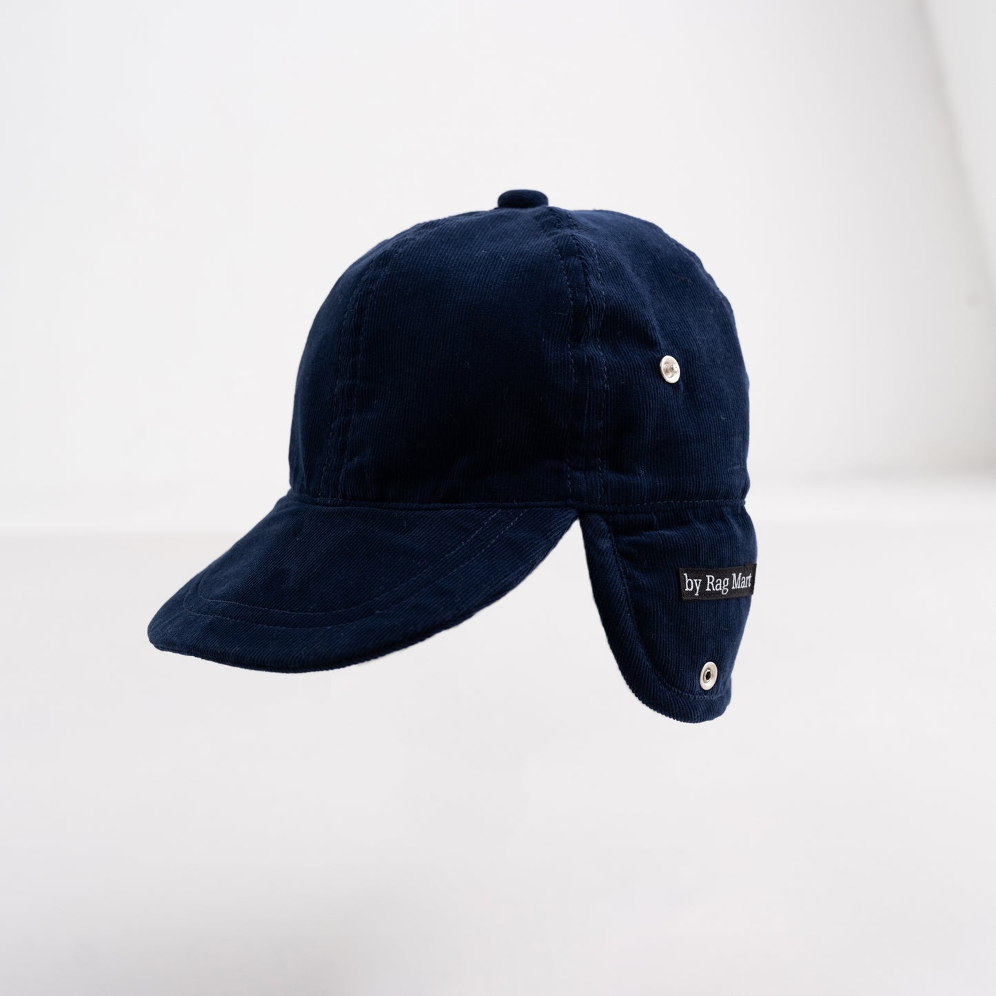ボア耳フライトキャップ　NAVY