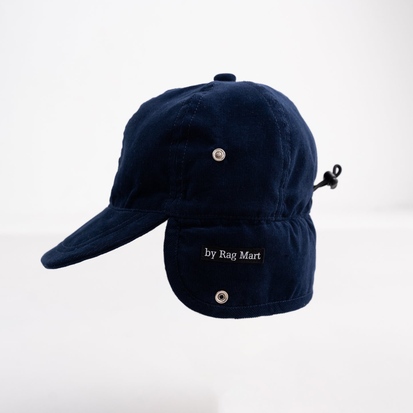 ボア耳フライトキャップ　NAVY