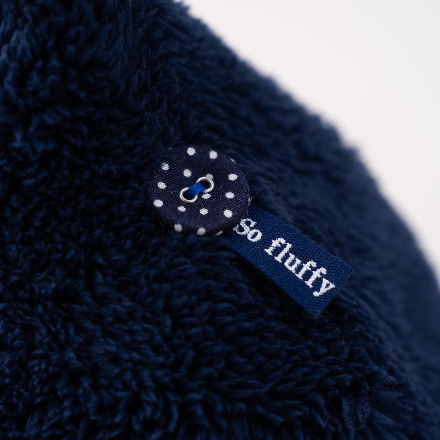 ファーとんがり帽子　NAVY