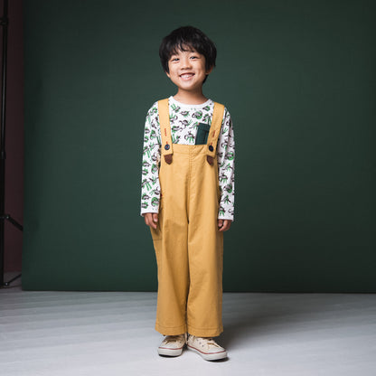 オーバーサイズサロペット　CAMEL