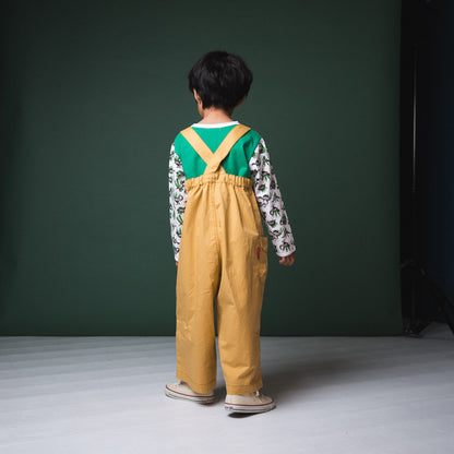 オーバーサイズサロペット　CAMEL