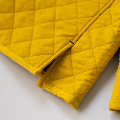キルティングナイロンジャンバー　YELLOW