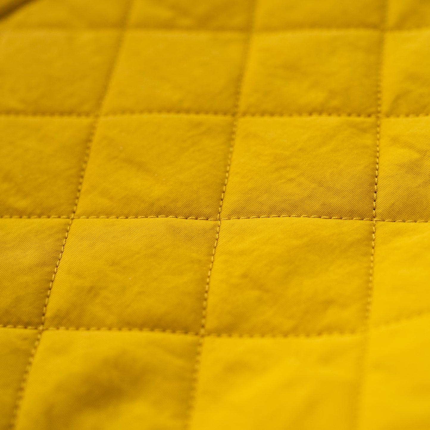 キルティングナイロンジャンバー　YELLOW