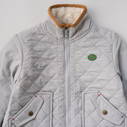 キルティングナイロンジャンバー　GRAY