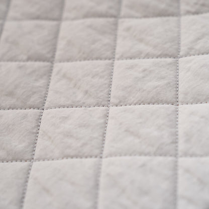 キルティングナイロンジャンバー　GRAY